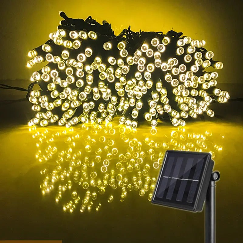 Series Navideñas con Panel Solar