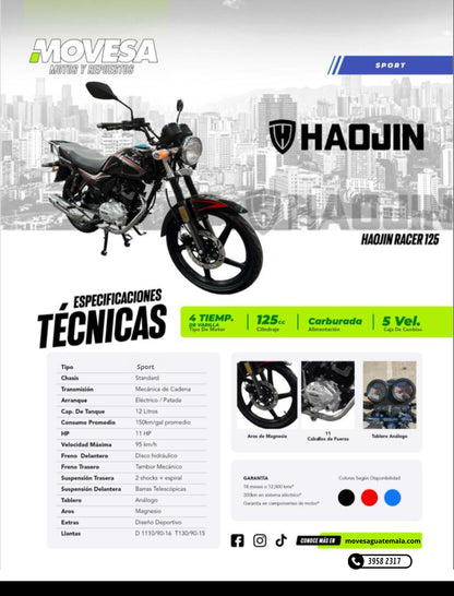HAOJIN RACER 125
