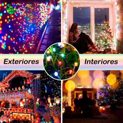 Series Navideñas con Panel Solar