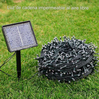 Series Navideñas con Panel Solar